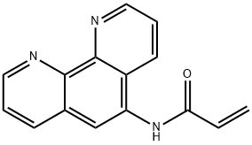 2-Propenamide, N-1,10-phenanthrolin-5-yl- Structure