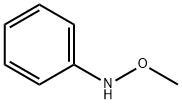 N-甲氧基苯胺, 32654-23-2, 结构式