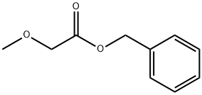 Acetic acid, 2-methoxy-, phenylmethyl ester 结构式