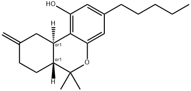 Δ9(11)-Tetrahydrocannabinol 结构式