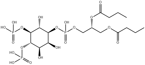 L-Α-磷脂酰-D-肌醇4,5-二磷酸(DIC4) 结构式