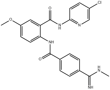 Betrixaban Impurity 2,330942-04-6,结构式