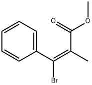 (E)-Methyl 3-bromo-2-methyl-3-phe nylacrylate Structure