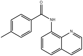 Benzamide, 4-methyl-N-8-quinolinyl- Struktur
