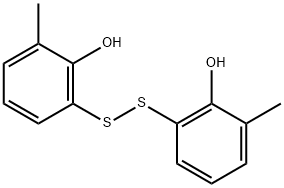6,6'-disulfanediylbis(2-methylphenol) Structure