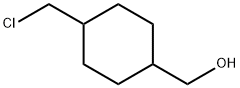 Cyclohexanemethanol, 4-(chloromethyl)- Structure