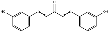 1,5-Bis(3-hydroxyphenyl)penta-1,4-dien-3-one,342807-89-0,结构式