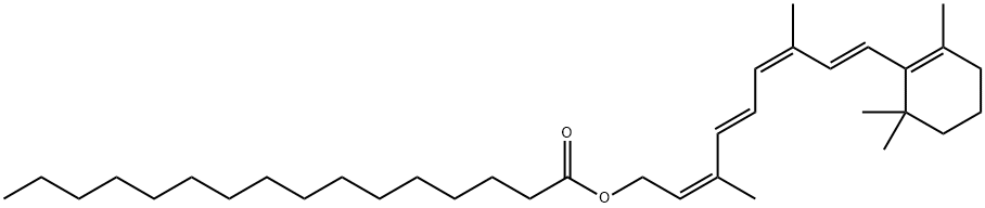 Retinol, hexadecanoate, (9-cis,13-cis)- (9CI) Struktur