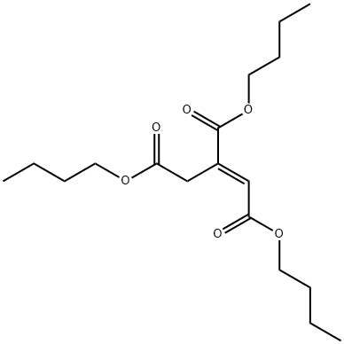 反式乌头酸三丁酯, 343599-72-4, 结构式