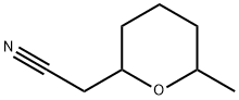 343868-07-5 2-(6-methyloxan-2-yl)acetonitrile