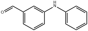 Benzaldehyde, 3-(phenylamino)- 化学構造式