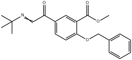 氧苄基苯甲酸甲酯席夫碱, 345322-10-3, 结构式