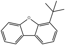 4-(tert-butyl)dibenzo[b,d]furan Struktur
