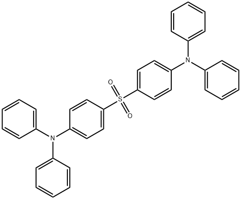 Benzenamine, 4,4'-sulfonylbis[N,N-diphenyl- Structure