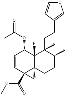 Methyl dodonate A acetate Struktur