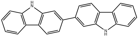 2,2'-Bi-9H-carbazole 化学構造式