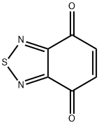 2,1,3-Benzothiadiazole-4,7-dione, 35142-83-7, 结构式