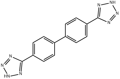4,4-二(1H-四唑-5-基)-1,1-联苯, 351529-91-4, 结构式