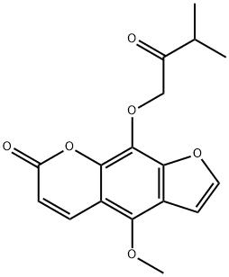 Anhydrobyankangelicin Structure