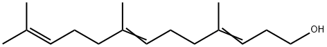 3,7,11-Tridecatrien-1-ol, 4,8,12-trimethyl- Structure