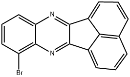 8-bromo-Acenaphtho[1,2-b]quinoxaline Structure