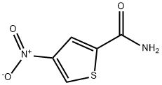 4-nitrothiophene-2-carboxamide 化学構造式