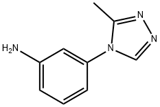 3-(3-methyl-4H-1,2,4-triazol-4-yl)aniline Structure