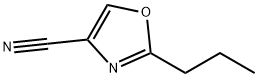 2-丙基噁唑-4-腈, 36190-07-5, 结构式