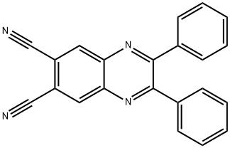 2,3-diphenylquinoxaline-6,7-dicarbonitrile Structure