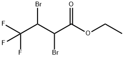 Butanoic acid, 2,3-dibromo-4,4,4-trifluoro-, ethyl ester Struktur