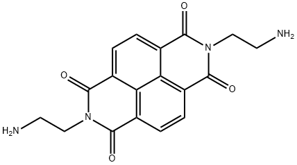 Benzo[lmn][3,8]phenanthroline-1,3,6,8(2H,7H)-tetrone, 2,7-bis(2-aminoethyl)- Structure