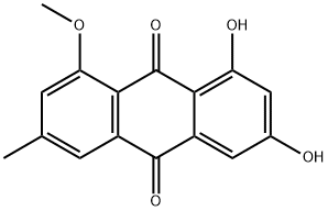 大黄素-1-甲醚,3775-08-4,结构式