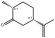 (1R,1β,4β)-p-メンタン-2-オン 化学構造式