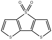 Dithieno[3,2-b:2',3'-d]thiophene, 4,4-dioxide Struktur