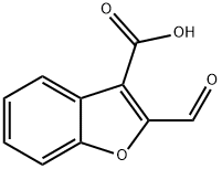 2-FORMYL-1-BENZOFURAN-3-CARBOXYLIC ACID,38281-55-9,结构式