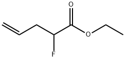 4-Pentenoic acid, 2-fluoro-, ethyl ester Struktur