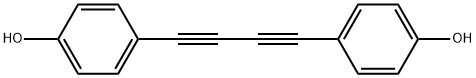 Phenol, 4,4'-(1,3-butadiyne-1,4-diyl)bis- 化学構造式