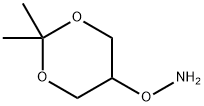 Hydroxylamine, O-(2,2-dimethyl-1,3-dioxan-5-yl)- Struktur