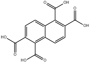 1,2,5,6-Naphthalenetetracarboxylic acid Structure