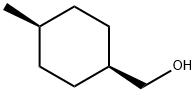 (1α,4α)-1-Hydroxymethyl-4-methylcyclohexane Structure
