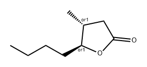 (E)-oaklactone,(trans)-3-methyloctanoicacid-γ-lactone,(+)-trans-whiskeylactone,5-butyldihydro-4-methyl-2(3H)-Furanone|反式-5-丁基-4-甲基二氢呋喃-2(3H)-酮