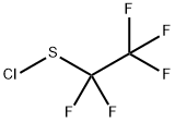 Ethanesulfenyl chloride, 1,1,2,2,2-pentafluoro- Structure
