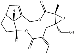 (12ξ,13ξ)-12,13-Epoxy-19-hydroxysenecionan-11,16-dione Structure