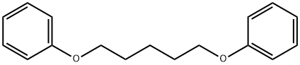 Benzene, 1,1'-[1,5-pentanediylbis(oxy)]bis- 化学構造式