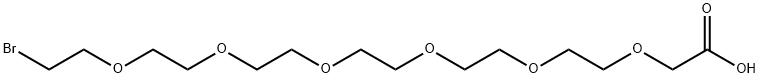 Br-PEG6-CH2COOH,411241-11-7,结构式