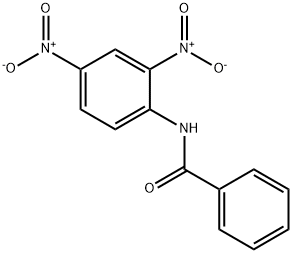 Benzamide, N-(2,4-dinitrophenyl)- Structure