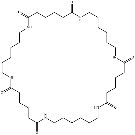 1,8,15,22,29,36-Hexaazacyclodotetracontane-2,7,16,21,30,35-hexone Struktur