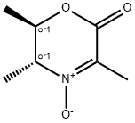 2H-1,4-Oxazin-2-one, 5,6-dihydro-3,5,6-trimethyl-, 4-oxide, (5R,6R)-rel- (9CI)|