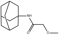 1-(Methoxyacetylamino) Adamantane (MAAA),42536-56-1,结构式