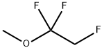 Ethane, 1,1,2-trifluoro-1-methoxy- 化学構造式